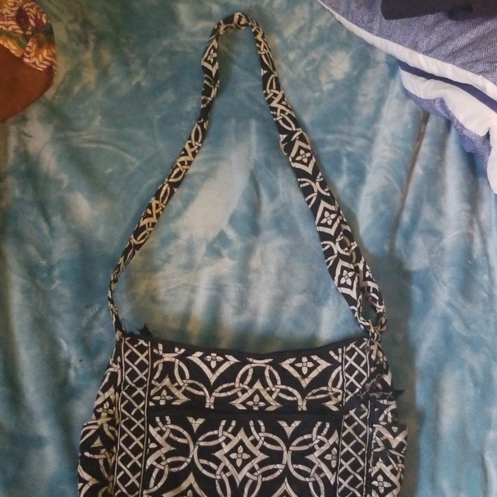 Black and white bag